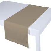 Obrusy i serwetki - Dekoria pl pl Bieżnik prostokątny beżowy 40 × 130 cm Quadro 410-136-09 - miniaturka - grafika 1
