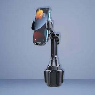 Uchwyt samochodowy Cup Holder do auta uniwersalny do telefonu w miejsce na kubek Czarny - Części i akcesoria do laptopów - miniaturka - grafika 7
