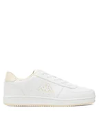 Buty dla dziewczynek - Kappa Sneakersy Logo Malone Kid 371K1IW-A0F Biały - miniaturka - grafika 1