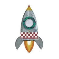 Zabawki interaktywne dla dzieci - Londji Londji: kalejdoskop Kosmos (Rakieta) - miniaturka - grafika 1