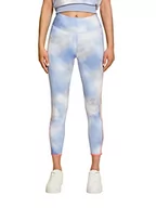 Spodnie damskie - ESPRIT Sports Damskie spodnie treningowe RCS Tight Edry 7/8 AOP, szaro-niebieskie, M, szary niebieski (Grey Blue), M - miniaturka - grafika 1