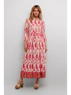 Sukienki - Cream Sukienka w kolorze kremowo-różowym - miniaturka - grafika 1