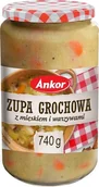 Zupy w płynie - Ankor Ankor Zupa grochowa 740 g - miniaturka - grafika 1