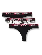 Majtki damskie - Diesel Ufst-starsy-threepack Majtki stringi damskie, E6601-0licx, XXS - miniaturka - grafika 1