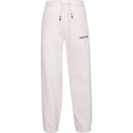 Spodnie sportowe damskie - Tommy Hilfiger Polarowe spodnie dresowe - miniaturka - grafika 1