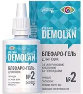 Kosmetyki pod oczy - Demolan Forte Żel na powieki z kwasem hialuronowym i peptydami, 20ml - miniaturka - grafika 1