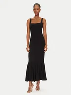 Sukienki - Guess Sukienka koktajlowa W5GK20 WH4S2 Czarny Slim Fit - miniaturka - grafika 1