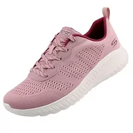 Trampki damskie - Skechers Damskie tenisówki BOBS Squad Chaos, Blush Mesh, 5 UK, Rumieniec siatka, 38 EU - miniaturka - grafika 1