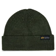 Czapki męskie - Czapka Alpha Industries Dockers Beanie 138905 Dark Olive 142 - miniaturka - grafika 1