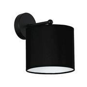 Lampy ścienne - Milagro Bari kinkiet 1-punktowy czarny MLP 4692 - miniaturka - grafika 1