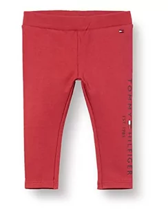 Legginsy - Tommy Hilfiger Essential Legginsy chłopięce, Żurawina Crush, 14 lat - grafika 1