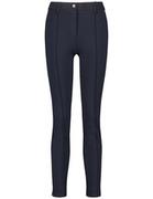 Spodnie damskie - GERRY WEBER Spodnie z technostreczu Niebieski 48/XL - miniaturka - grafika 1