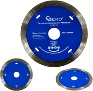 Tarcze do pił - Geko Tarcza diamentowa do terakoty glazury gresu 125mm G78331 - miniaturka - grafika 1