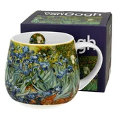 Kubki - Porcelanowy kubek baryłka 430 ml Van Gogh Irises - miniaturka - grafika 1