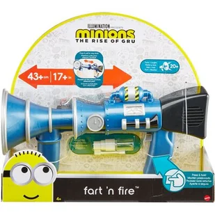 Fisher Price Minionki Super Pierdzistrzał - Zabawki i gry sportowe - miniaturka - grafika 1