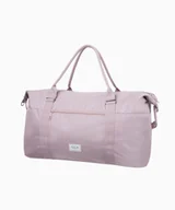 Torby podróżne - PUCCINI Różowa torba podróżna z regulowanym paskiem - miniaturka - grafika 1