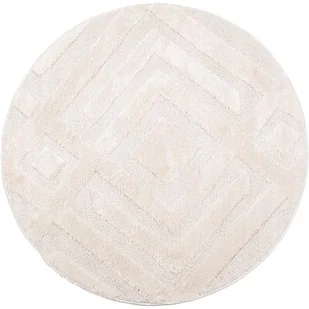 Dywan MULTIDECOR Pisa 507907 160 x 160 cm Kremowy - Dywany - miniaturka - grafika 1