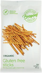 Biopont BIO PONT PALUSZKI BEZGLUTENOWE BIO 45 g - - Paluszki - miniaturka - grafika 2