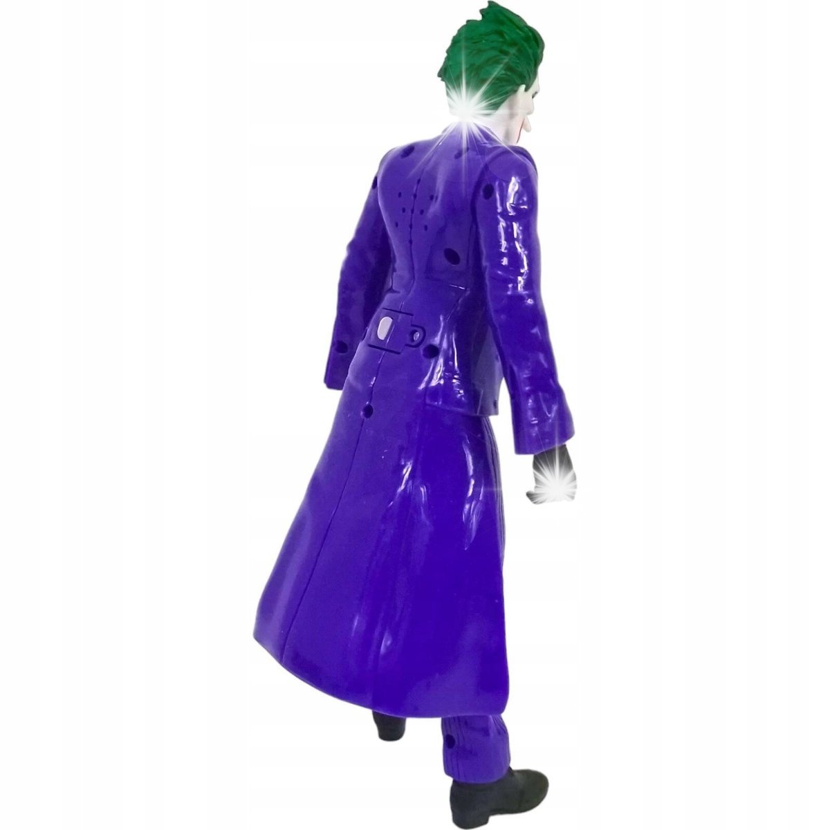JOKER DUŻA FIGURKA INTERAKTYWNA AVENGERS RUCHOMA ŚWIECI DŹWIĘK GOTHAM 30CM