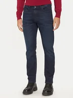 Spodnie męskie - Boss Jeansy Delaware 50524018 Granatowy Slim Fit - BOSS - miniaturka - grafika 1