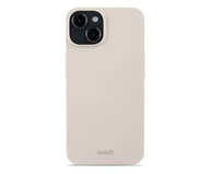 Etui i futerały do telefonów - Holdit Slim Case iPhone 15 Light Beige - miniaturka - grafika 1