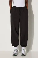 Spodnie damskie - Puma spodnie dresowe bawełniane Better Classics Sweatpants kolor czarny gładkie 624234 - miniaturka - grafika 1