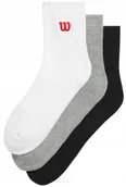 Skarpety termoaktywne - Wilson Staff U QUARTER TOP SOCK 3PK / MULTICOLOUR WU00083511ZAAL 0194979395875 - miniaturka - grafika 1