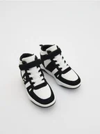 Buty dla dziewczynek - Reserved - Sneakersy z łączonych materiałów - biały - miniaturka - grafika 1