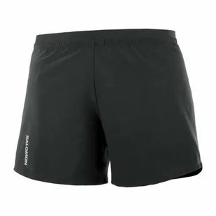 Spodenki Salomon Cross 5 W Deep Black - Spodnie sportowe damskie - miniaturka - grafika 1