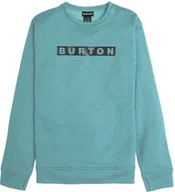 Bluzy męskie - bluza męska BURTON OAK CREW Rock Lichen Heather - miniaturka - grafika 1