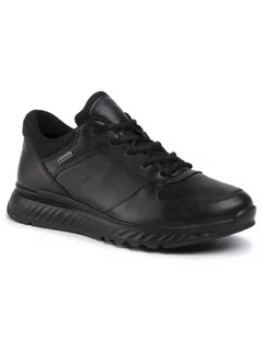 Sneakersy damskie - ECCO Sneakersy Exostride W GORE-TEX 83530301001 Czarny - grafika 1