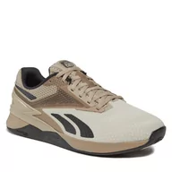 Buty sportowe męskie - Buty Reebok Nano X3 IF2546 Boulder Beige/Stucco/Core Black - miniaturka - grafika 1