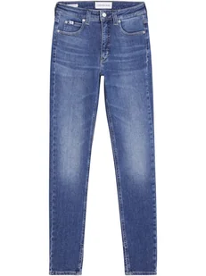 Calvin Klein Dżinsy - Skinny fit - w kolorze niebieskim - Spodenki damskie - miniaturka - grafika 1