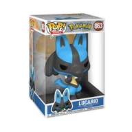 Figurki dla dzieci - Funko POP!, figurka kolekcjonerska, Jumbo: Pokemon - Lucario(EMEA) - miniaturka - grafika 1