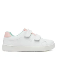 Buty dla dziewczynek - Sneakersy Tommy Hilfiger Low Cut Velcro Sneaker T1A9-33727-1355 S Biały - miniaturka - grafika 1