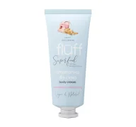 Balsamy i kremy do ciała - Fluff Fluff Śmietanka do ciała brzoskwinia i karmel 150ml - miniaturka - grafika 1
