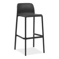 Taborety i hokery - Nardi Stołek barowy Faro antracytowy - miniaturka - grafika 1
