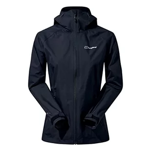 Berghaus Damska kurtka przeciwdeszczowa Deluge Pro Shell Czarny Jet Black 10 - Kurtki damskie - miniaturka - grafika 1