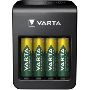 Varta Ładowarka LCD Plug Charger+ do akumulatorów AA,AAA,9V - Ładowarki i akumulatory - miniaturka - grafika 1