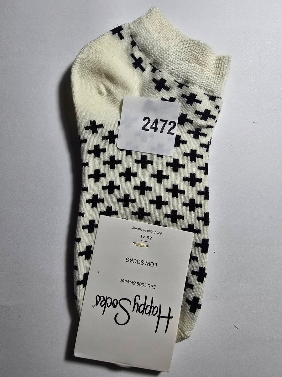 Kolorowe skarpety Happy Socks stopki unisex rozmiar 36-40 (2472)
