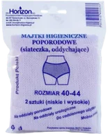 Bielizna lecznicza - Horizon Majtki higieniczne poporodowe siatkowe 40-44, 2 sztuki - miniaturka - grafika 1