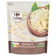 Bakalie - Carrefour Extra Migdały w płatkach 180 g - miniaturka - grafika 1