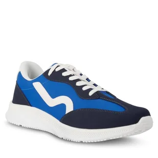 Sneakersy Regatta Marine Retro RMF825 Niebieski - Sneakersy męskie - miniaturka - grafika 1