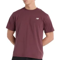 Koszulki męskie - Koszulka New Balance MT41509FDP - bordowa - miniaturka - grafika 1