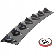 Akcesoria tuningowe - Uniwersalny dyfuzor dokładka lotka zderzaka Shark Fin 7 85cm - miniaturka - grafika 1