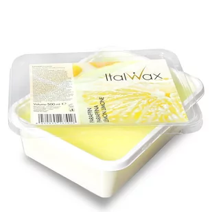 Italwax Parafina Kosmetyczna 500 ML Lemon - Kremy i maski do rąk - miniaturka - grafika 1