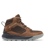 Buty trekkingowe męskie - Trekkingi Columbia Portlander 2078951 Brązowy - miniaturka - grafika 1
