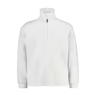 Kurtki i płaszcze dla chłopców - CMP chłopięca funkcyjna bluza polarowa z kołnierzem, biały, 116 3G28134_A001_116 - miniaturka - grafika 1