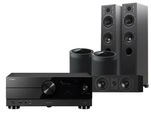 Kino domowe Yamaha RX-A2A + Diva 5 + 7 + 2 x MusicCast 20 - Kino domowe - miniaturka - grafika 1