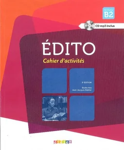 DIDIER Edito Nouveau B2 Ćwiczenia + płyta MP3 - Heu Elodie, Mabilat Jean-Jacques - Książki do nauki języka francuskiego - miniaturka - grafika 1